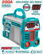 Επαγγελματική ηλεκτροκόλληση inverter 230V / 200A με οθόνη LED TOTAL TW220069E