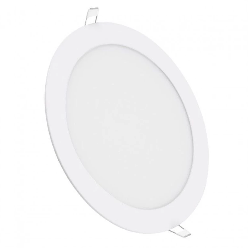 Χωνευτό LED Panel Φ22cm 20W 2060lm IP20 2700K Λευκό 60190 Globostar 60190 Λευκό