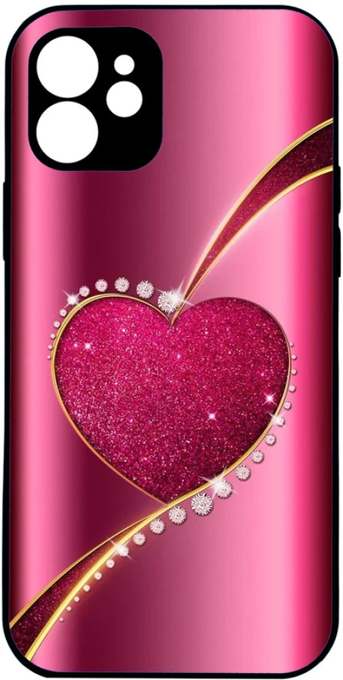pink heart on pink background Samsung Galaxy A34 5G