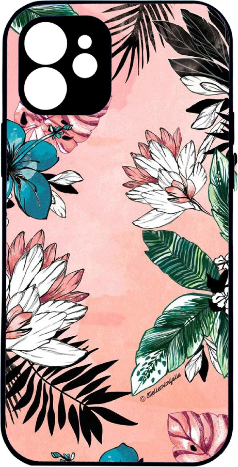 flowers on pink background Redmi Note 11/11S 4G