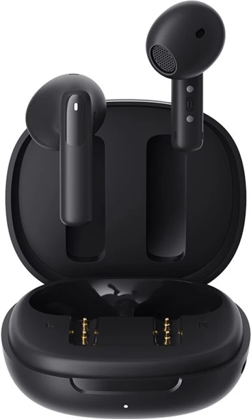 QCY AilyBuds E20 Black- Hybrid ANC Semi-Ear TWS earbuds 6mics 13mm dynamic driver IPX4 BT5.4 35h