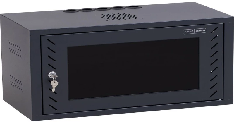 Rack mini επίτοιχο ανθρακί 6U Central 3000030006/C Ανθρακί