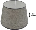Καπέλο Φωτιστικού Ε27/E14 Up-Down 18xΦ25cm Ύφασμα SPC 25 Arlight  0284149 Γκρι