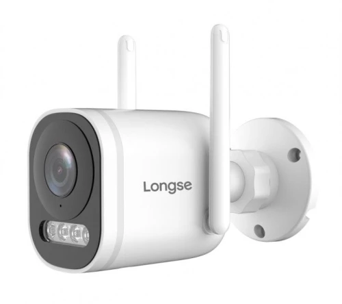 Κάμερα Smart Wi-Fi 2.8mm 1/2.7" Cmos 4mp IP65 LTP4F LONGSE LTP4F