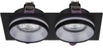Χωνευτό Σποτ Φωτιστικό Οροφής 2xGU10 Jet TK Lighting 6925 Μαύρο