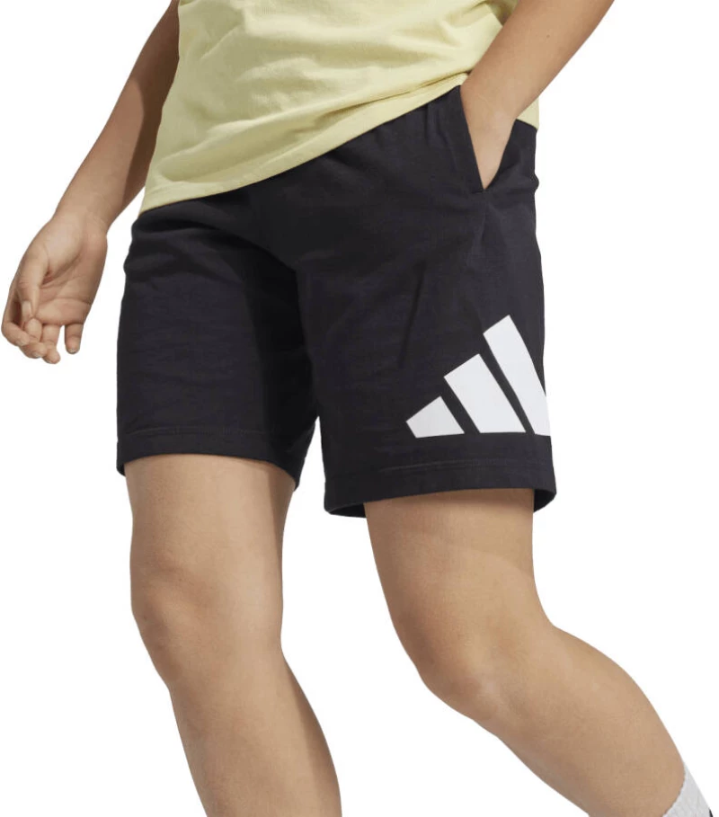 Παιδική Βερμούδα Adidas Sportswear Black/White  Μαύρο Λευκό