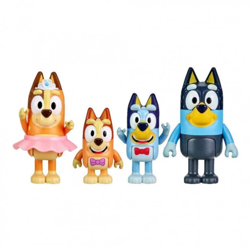 BLUEY ΣΕΤ ΜΕ 4 ΦΙΓΟΥΡΕΣ ΟΙΚΟΓΕΝΕΙΑ THE SHOW (BLY38100)- BLY38100