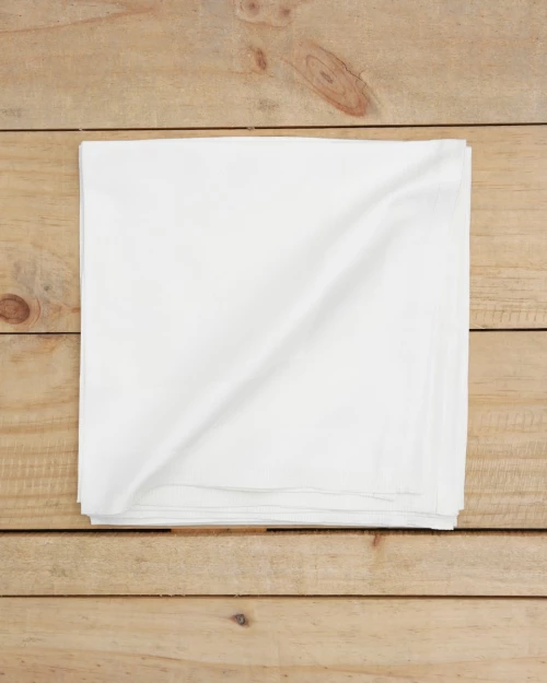 Ζακάρ Πετσέτα Φαγητού Gourmet 53x53cm Άσπρο