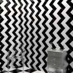 Πλακάκι Metro Black Gloss Μπιζουτέ Ceramic Α' Διαλογής   (10x20 cm)