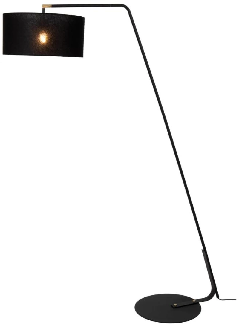 Lucide KELSO - Floor lamp - 1xE27 - Black - 44719/81/30