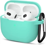 Θήκη με Γάντζο για AirPods 4 Φιστικί