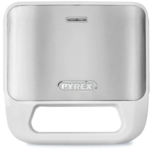 Pyrex 333158 SB 298 Τοστιέρα με Αποσπώμενες Πλάκες για 2 Τοστ 800W Λευκή