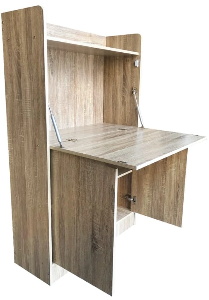 Γραφείο Πτυσσόμενο ArteLibre INDUS Φυσικό MDF/PU 80x30x131.5cm