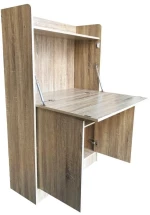 Γραφείο Πτυσσόμενο ArteLibre INDUS Φυσικό MDF/PU 80x30x131.5cm