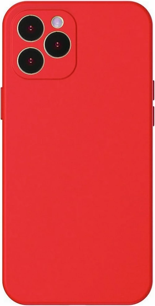 Baseus Θήκη Liquid Silica Gel iPhone 12 Pro Max Bright Red