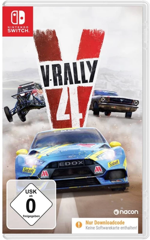 V-Rally 4  (Code in Box) (DE/Multi in Game) / Nintendo Switch