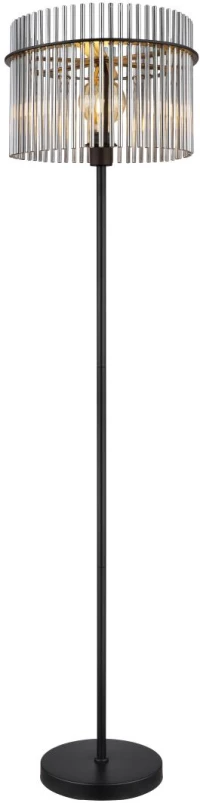 Floor lamp metal black matt, 1x E27 - 15698S