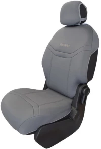 ΗΜΙΚΑΛΥΜΜΑΤΑ ΚΑΘΙΣΜΑΤΩΝ BUCKET RECARO ΓΚΡΙ ΜΕ ΥΠΟΔΟΧΗ ΠΡΟΣΚΕΦΑΛΟΥ ΜΕ VELCRO ΚΑΙ ΠΡΟΣΚΕΦΑΛΑ 2ΤΕΜ.