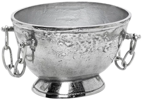 Σαμπανιέρα αλουμινίου σε ασημί χρώμα 35x25x23 εκ