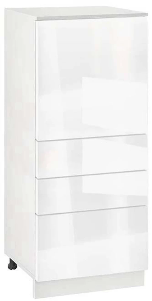 Ντουλάπι Κουζίνας επιδαπέδιο 60εκ., Νο 600K Alba Gloss, κωδ.1219922648 , Genomax