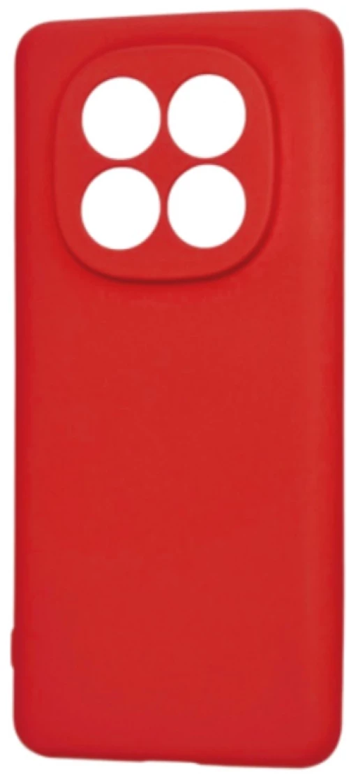 TechWave Soft Silicone case for Xiaomi Redmi Note 14 Pro 5G red