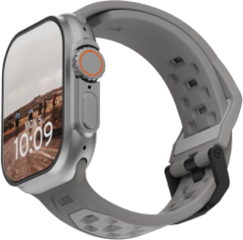 UAG Civilian Silicone Strap for Apple Watch 42 / 44 / 45 / 46 / 49mm - Titanium