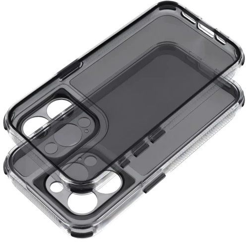 TechWave CrystalGuard case for Apple iPhone 15 Pro black