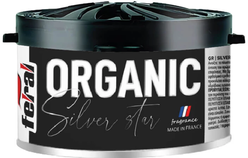 Αρωματικό Αυτοκινήτου Κονσέρβα Feral Με Άρωμα Silver Star 40gr