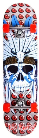 Αθλοπαιδιά 001.4000s Τροχοσανίδα  Indian Skull