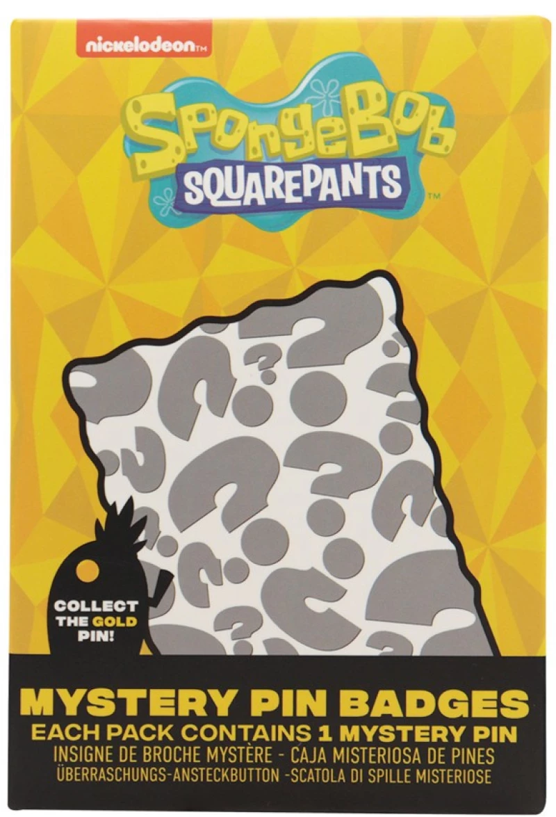 SpongeBob SquarePants Mystery Pins CDU / Fan Shop and Merchandise