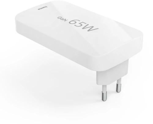 Hama GaN Charger 65W 2x USB-C 1x USB-A Foldable - White