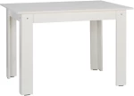 ΤΡΑΠΕΖΙ ΚΟΥΖΙΝΑΣ KELVIN 140x80x77Υεκ. ΛΕΥΚΟ HM2429.03 (1 τεμ.)