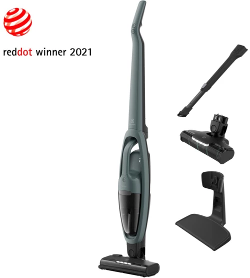Electrolux ES52C212XN stick vacuum/electric broom Battery Dry Cyclonic, Fabric, Foam Bagless 0.5 L 0 W Green