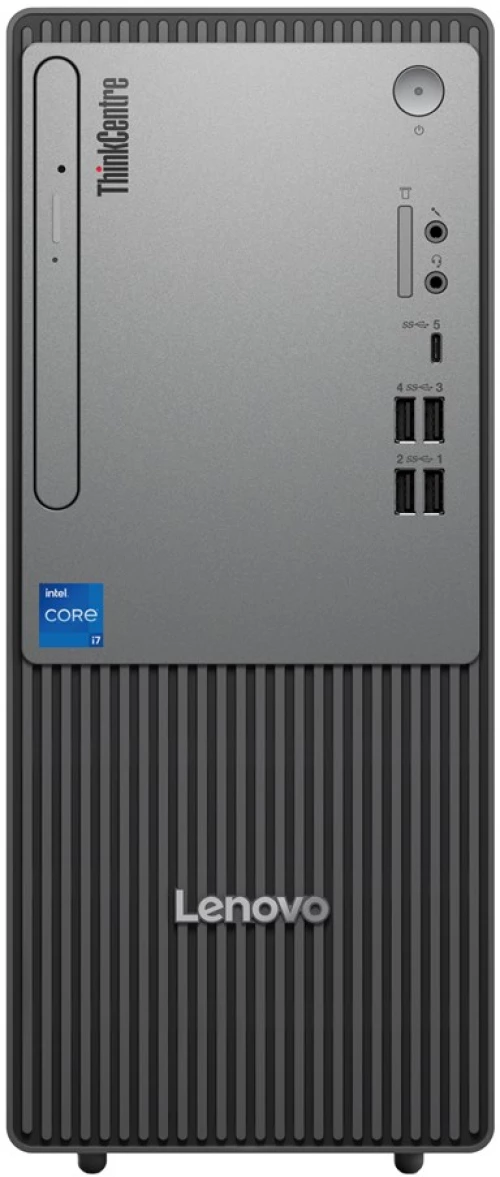 Lenovo ThinkCentre neo 50t Intel® Core™ i3 i3-14100 8 GB DDR5-SDRAM 512 GB SSD Windows 11 Pro Tower PC Black, Grey