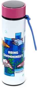 Minecraft Axolotl thermos stainless steel bottle thermometer 450ml