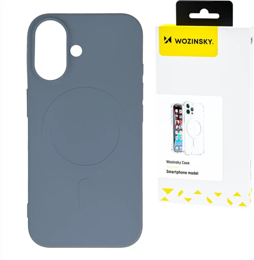 Wozinsky Silicone Case Magsafe Magnetic Case for Samsung Galaxy S25 Ultra - Gray