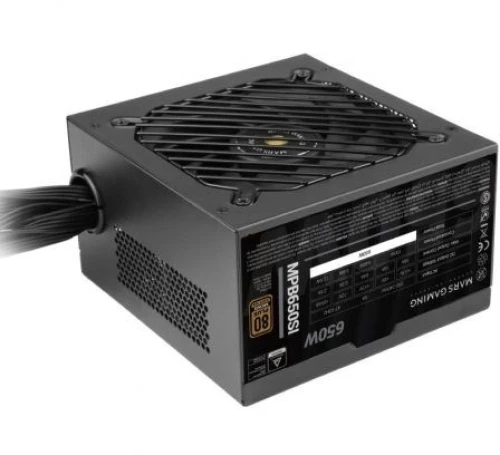 Mars Gaming MPB650SI power supply unit 650 W 24-pin ATX ATX Black
