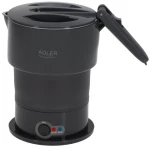 Adler Silicon Travel Kettle | AD 1377 | Travel Kettle | 600 W | 0.6 L | Silicon | Grey