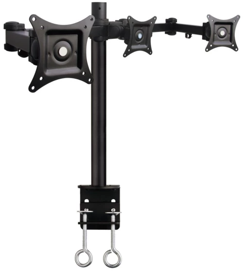 Techly 13-24" Desk Stand for 3 Monitors with Terminal" ICA-LCD 482-T