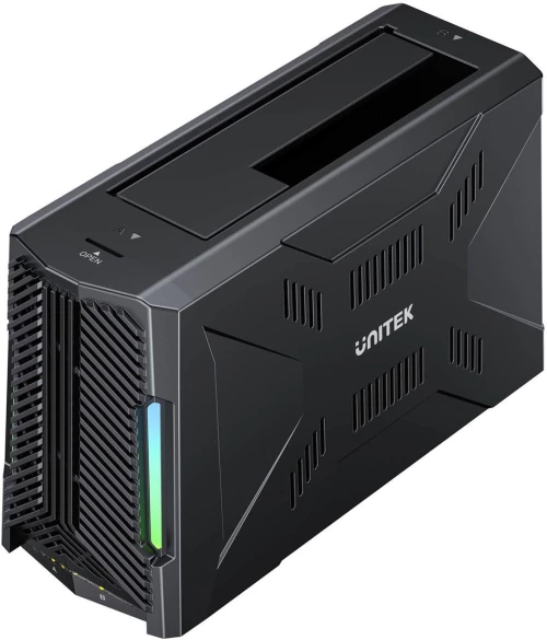 Storage Docking Station - Unitek S1234B01-EU SATA III 2.5"/3.5" M.2 PCIe/NVMe USB-C 10Gbps