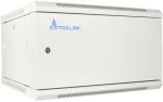 Extralink Rackmount cabinet 6U 600x450 ASP Gray wall mounted, metal door