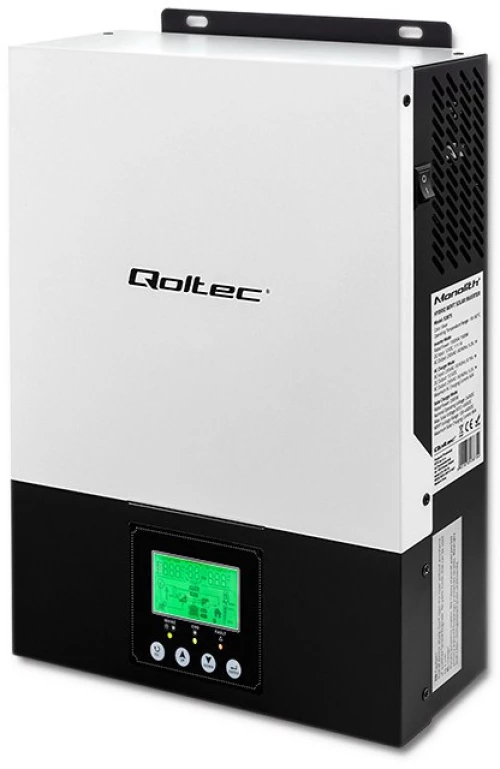 Qoltec 3KVA Hybrid Off-Grid Solar Inverter | 2.4kW | 80A | MPPT | Sine