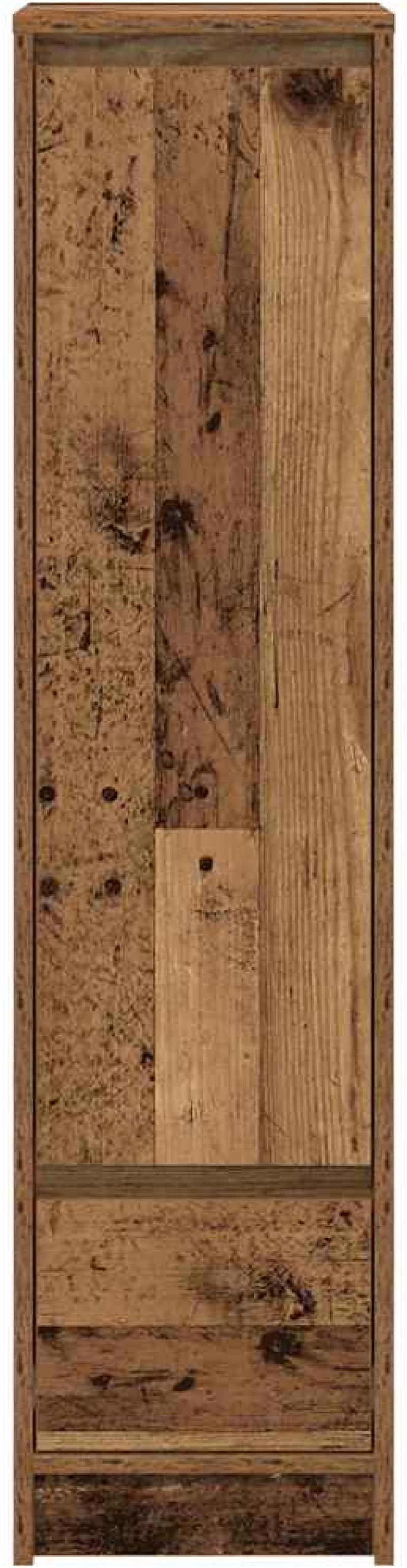 vidaXL Ντουλάπι Όψη Παλαιού Ξύλου 29,5x34x119,5 εκ. Επεξεργασμένο Ξύλο