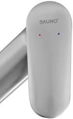 BRUNO μπαταρία νιπτήρα M11570-235C, αναμεικτική, ασημί