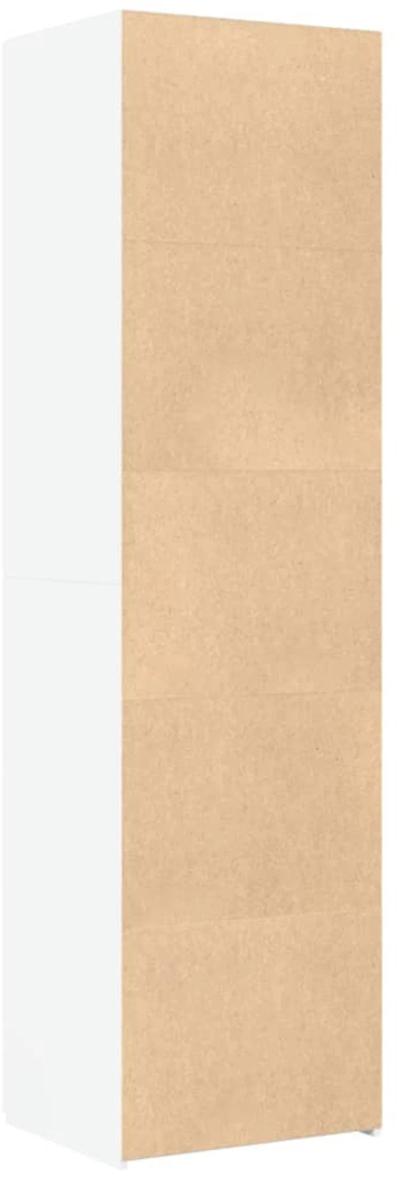 vidaXL Ντουλάπι Λευκό 50x42,5x185 εκ. από Επεξεργασμένο Ξύλο