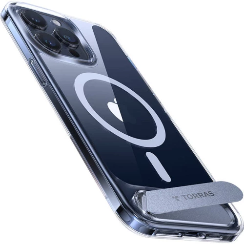 Etui Torras UPRO Pstand do iPhone 15 Pro Max (transparentne)