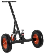 1200lbs Trailer Dolly 18 and 22 in Adjustable Height 2 in Ball 15.2 in Tires