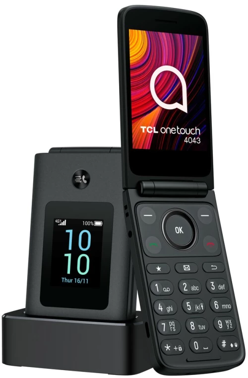 Κινητό Τηλέφωνο TCL 4043D 128 MB Γκρι 3,2"