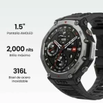 Smartwatch Amazfit W2323GL1N Μαύρο 1,5"