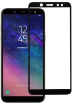 0.26mm 9H 2.5D Tempered Glass Film for Galaxy A6 (2018)(Black)